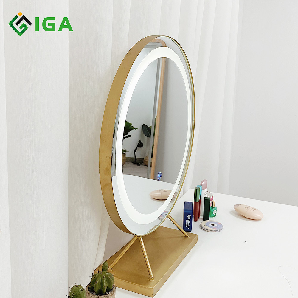 Gương Bàn Trang Điểm Viền Led Mirror T Phong Cách Hàn Quốc - GN23