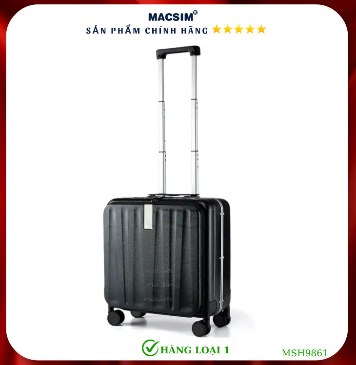 Vali cao cấp Macsim Hanke MSH9861 - Size 18inch, 20 inch, 24 inch- Hàng loại 1