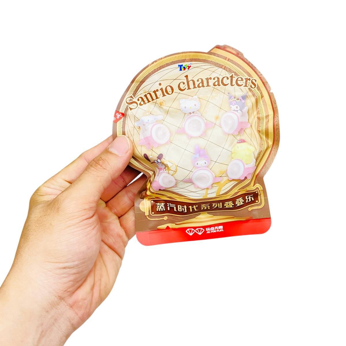 Blindbox Đồ Chơi Mô Hình Sanrio characters - Steam Era Series Q-Topping - Allforplay RS26