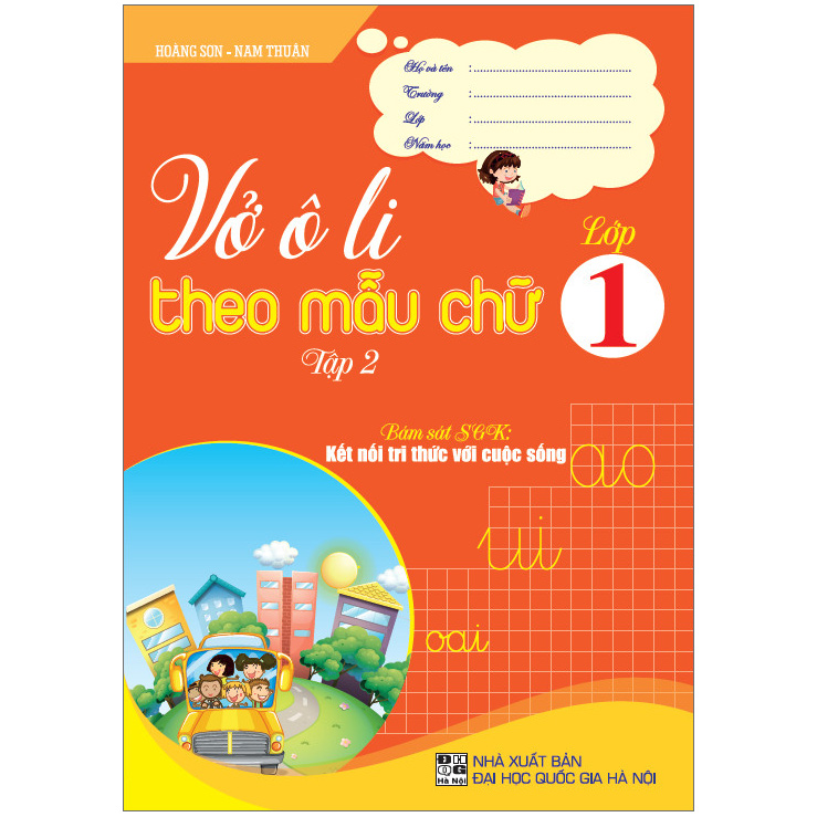 Vở Ô Li Theo Mẫu Chữ Lớp 1/2 (Kết Nối)