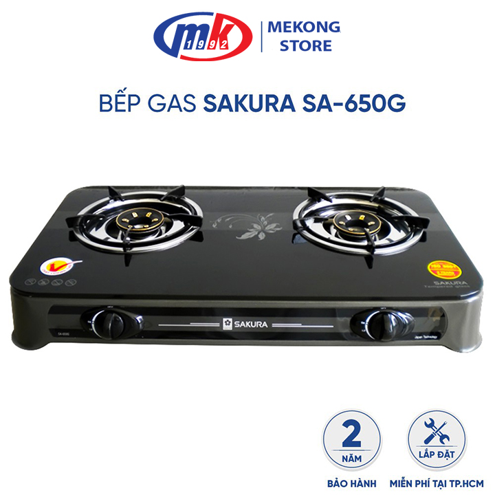 Bếp Gas Dương Sakura SA-650G - Hàng chính hãng