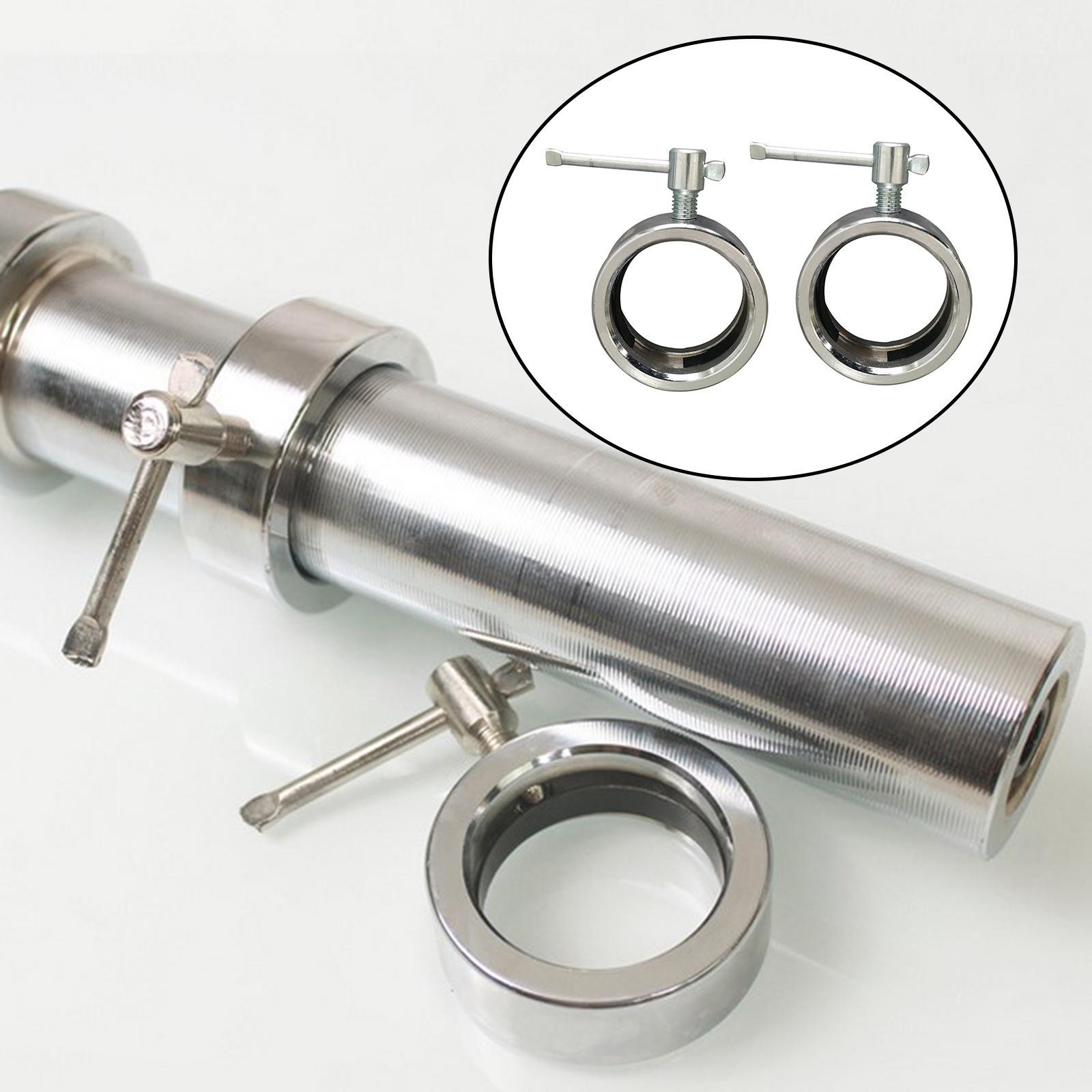 2Pcs Barbell Clamp Clips Weightlifting Quick Release for Exercise Fitness