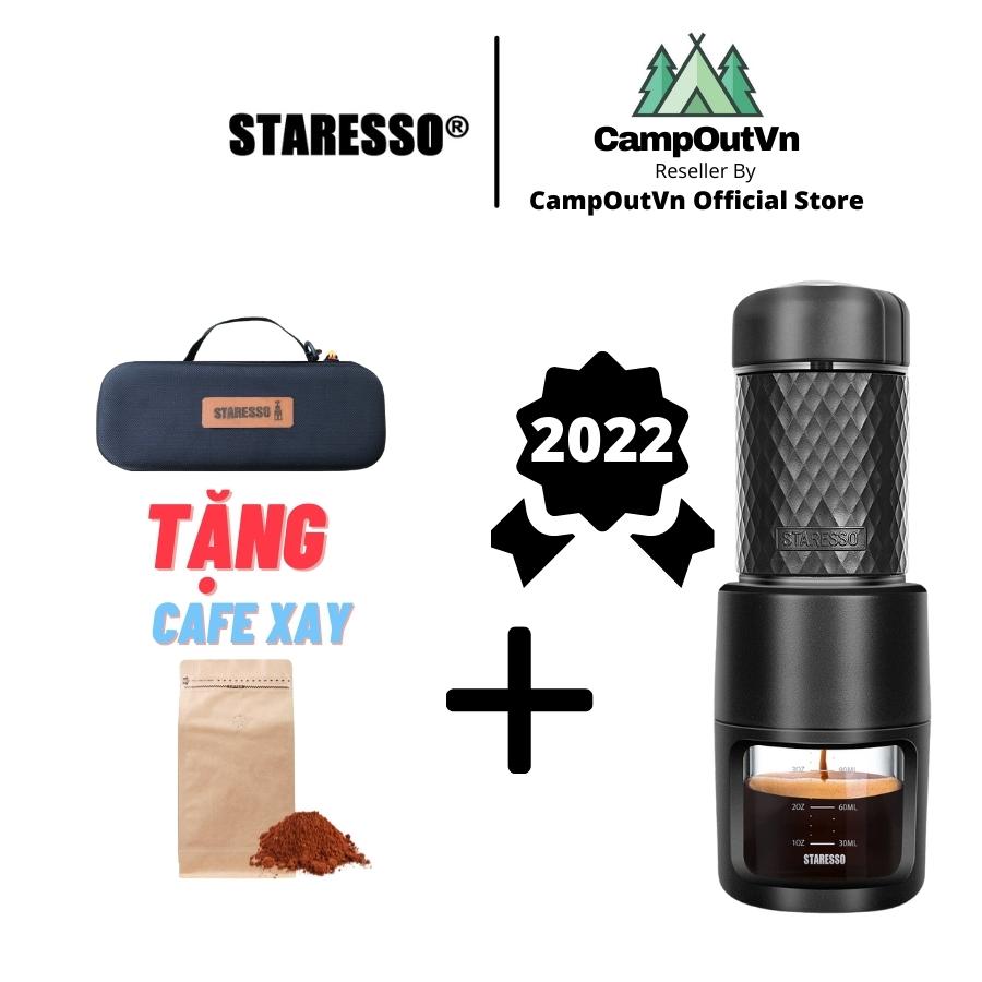 Máy pha cà phê Staresso du lịch đồ cắm trại máy pha cafe cầm tay Basic campout A063