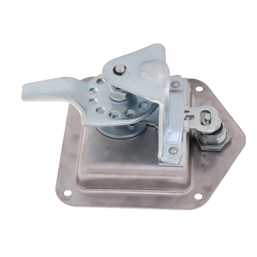 Auto Stainless Steel Folding Toolbox Lock Tool  Trailer Camp