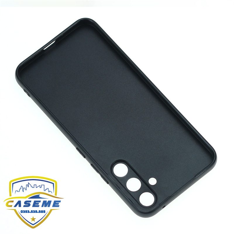 Ốp lưng silicon dành cho Samsung Galaxy A14 5G, A24 4G, A34 5G, A54 5G dẻo silicon màu đen cao cấp