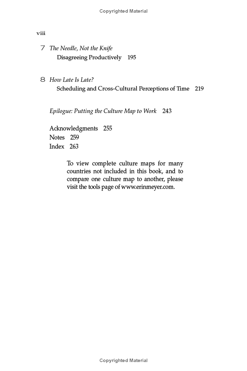 The Culture Map