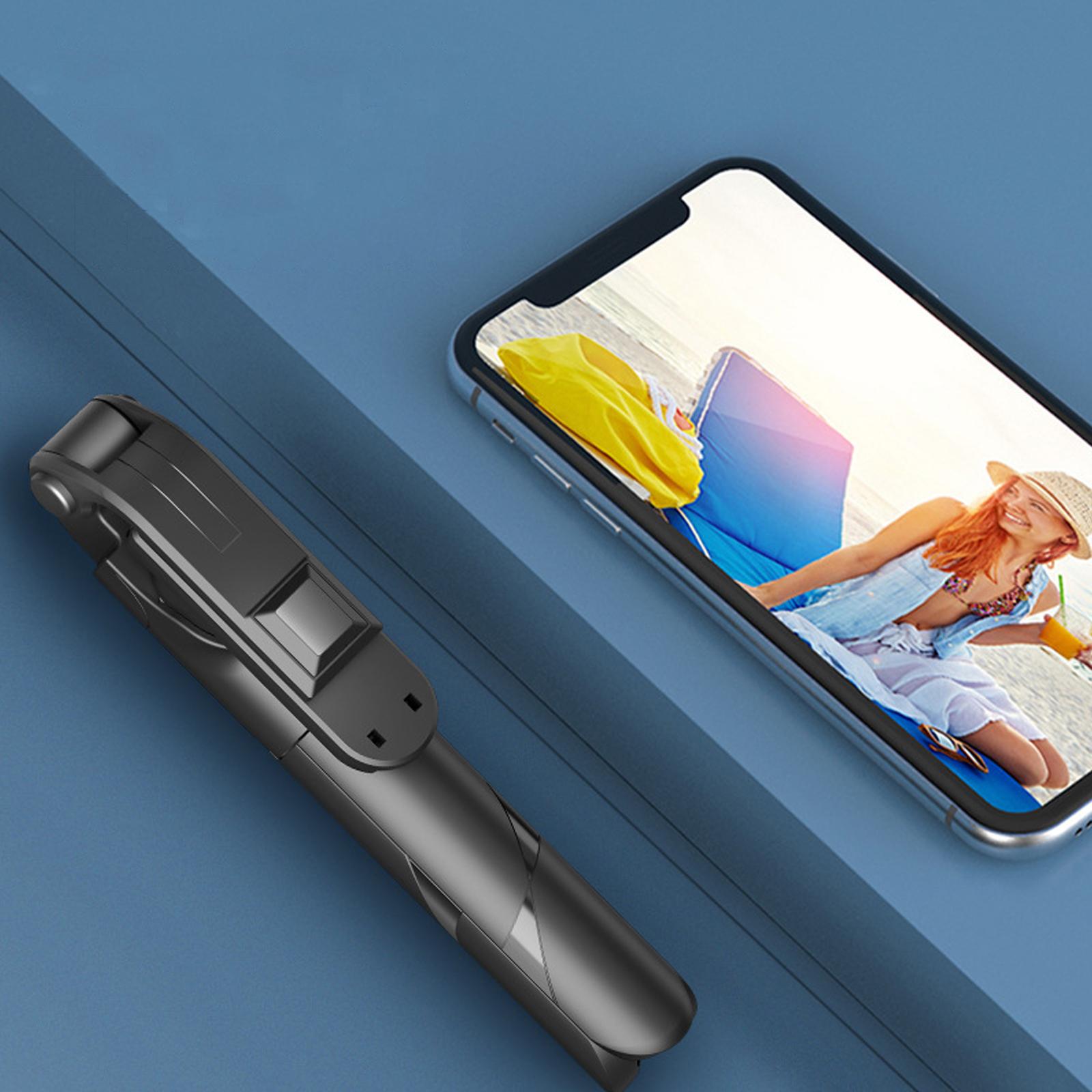 Bluetooth Selfie Stick, Handheld Extendable Phone Tripod Gimbal Anti-Shaking Stabilizer for 11 Pro/XS Max/XS/XR/X/8/7/6