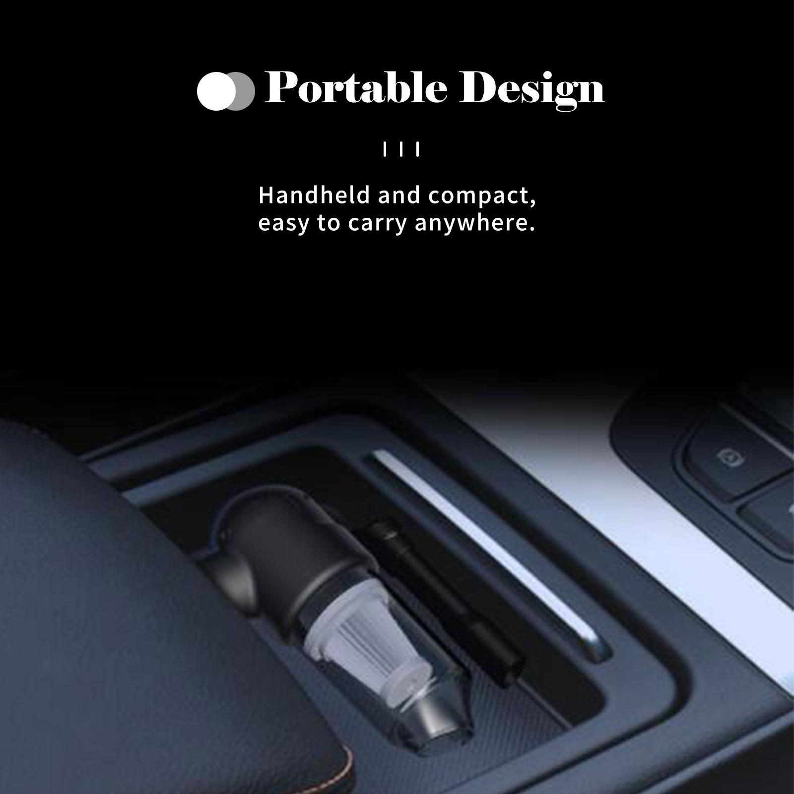 Portable Vacuum Cleaner with 100W 9000Pa Powerful Motor Wireless Handheld Vacuum Cleaner Cleaning Kit