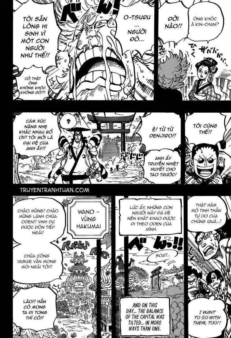 đảo hải tặc - one piece chapter 961 14
