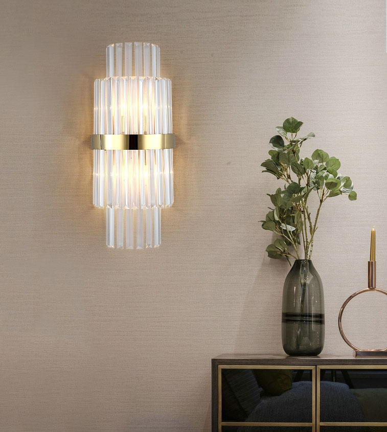 Đèn tường COPES pha lê hiện đại trang trí nội thất cao cấp, sang trọng .