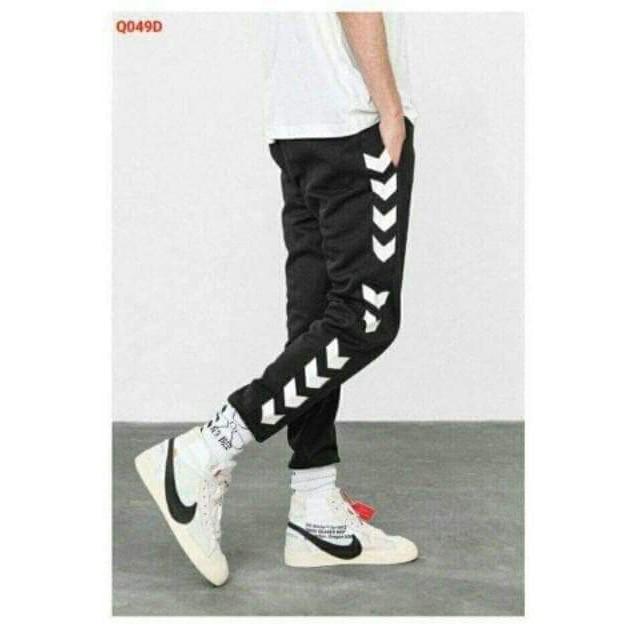 QUẦN JOGGER NAM THUN NỈ NGOẠI  BO LAI PHONG CÁCH ĐƯỜNG PHỐ,PHỐI SỌC MŨI TÊN  CỰC CHẤT CÁ TÍNH CHO GIỚI TRẺ , THỜI TRANG NAM QUẦN JOGGER DẸP - JINS STORE