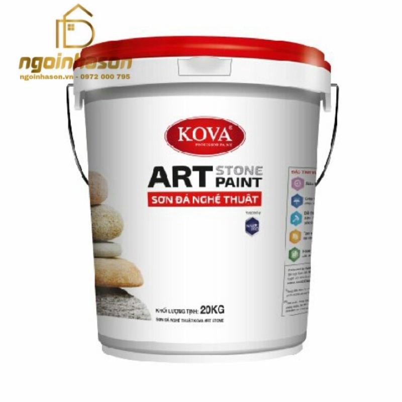 Sơn nước KOVA GIẢ ĐÁ