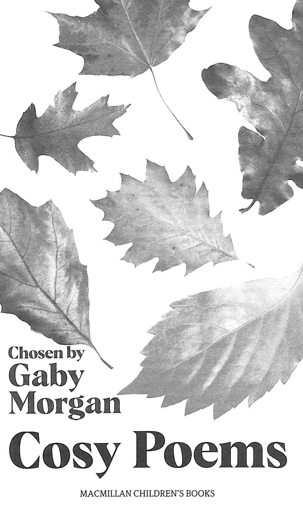 Sách ngoại văn: Cosy Poems