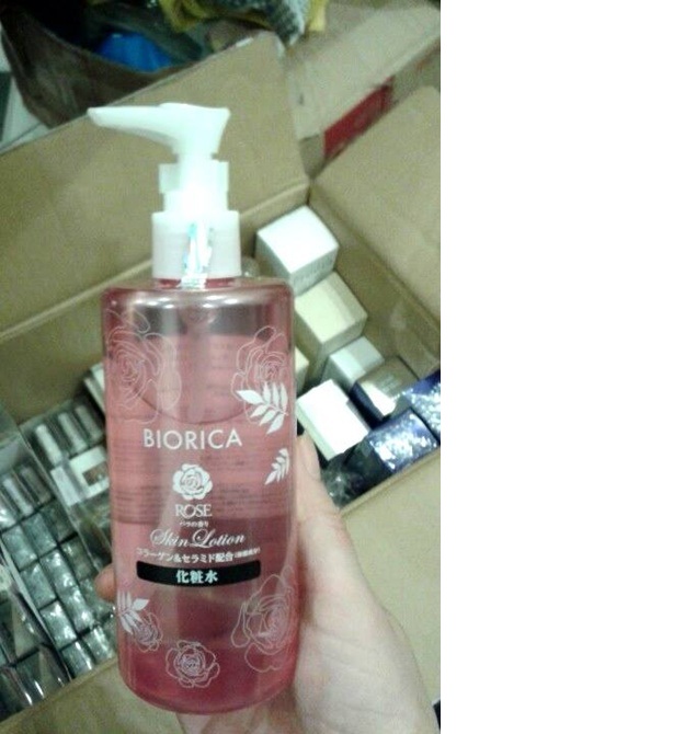 Nước hoa hồng trắng da se khít lỗ chân lông BIORICA ROSE nhật bản (300ml) - HÀNG CHÍNH HÃNG