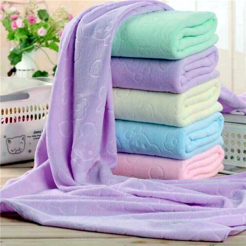 Set 3 khăn tắm dành cho nam và nữ giá rẻ khổ 140x70