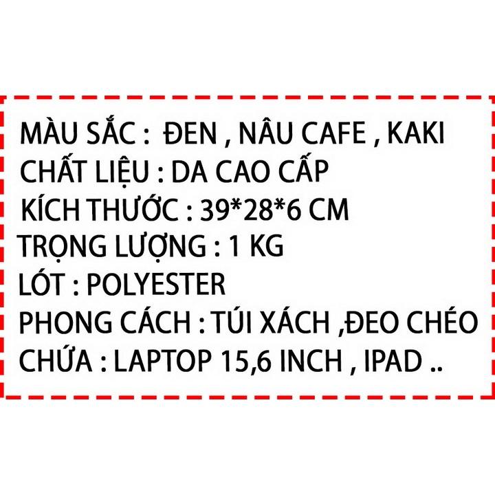 Cặp Laptop Jeep Buluo Chứa Laptop 15,6 Inch Tài Liệu A4 Đi Làm Cặp Da Laptop Tuxa