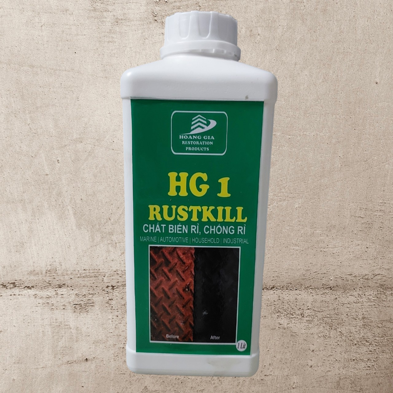 Chất tẩy gỉ sắt, chuyển hoá rỉ RUSTKILL HG1 1L