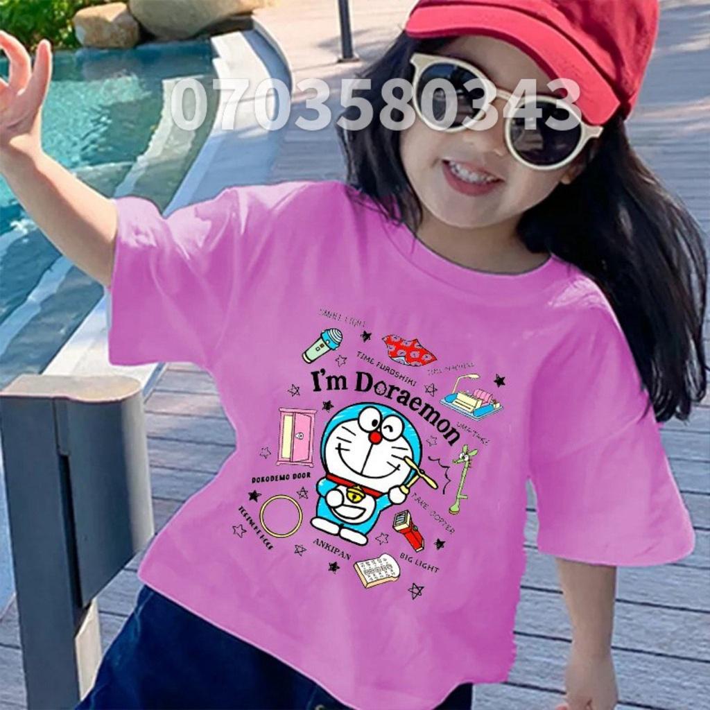 Áo Thun bé gái QUẢNG CHÂU FORM RỘNG 8 TUỔI 10 TUỔI 12 TUỔI 14 TUỔI LAZAKIDS Áo phông trẻ em vải 100%cotton co giãn thoá