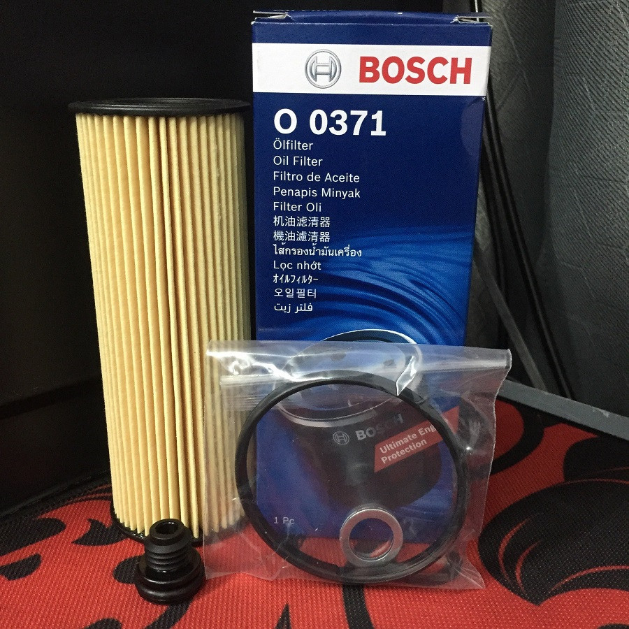 Lọc Nhớt Động Cơ  / BOSCH / O0371 / Hyundai SantaFe, / Máy Dầu Động cơ 2.2L đời 2021- Xuất xứ KOREA