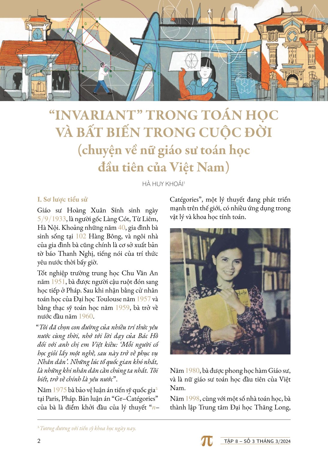 Tạp chí Pi- Hội Toán học Việt Nam số 3/ tháng 1 năm 2024