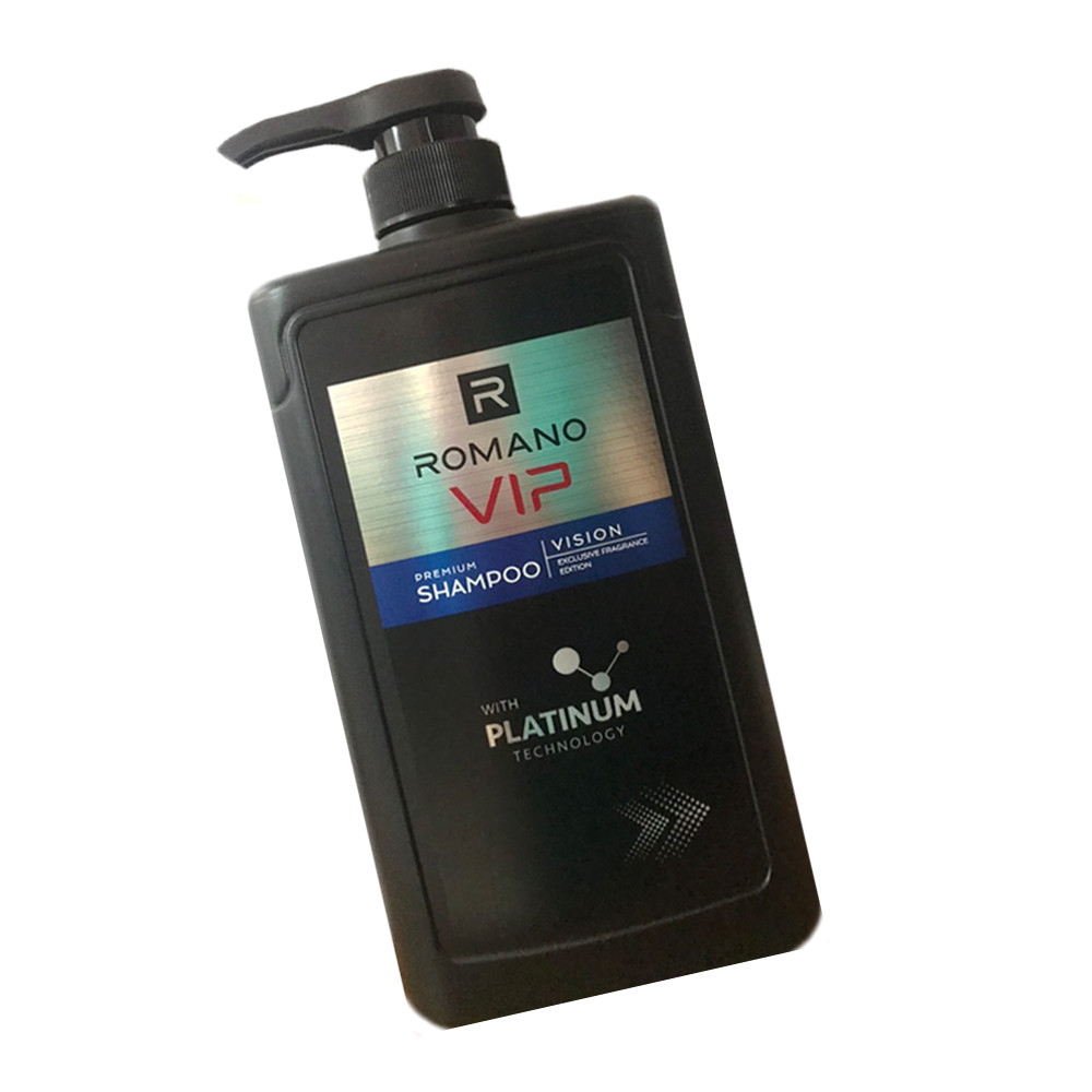 Dầu gội nước hoa cao cấp Romano Vip Vision 650ml