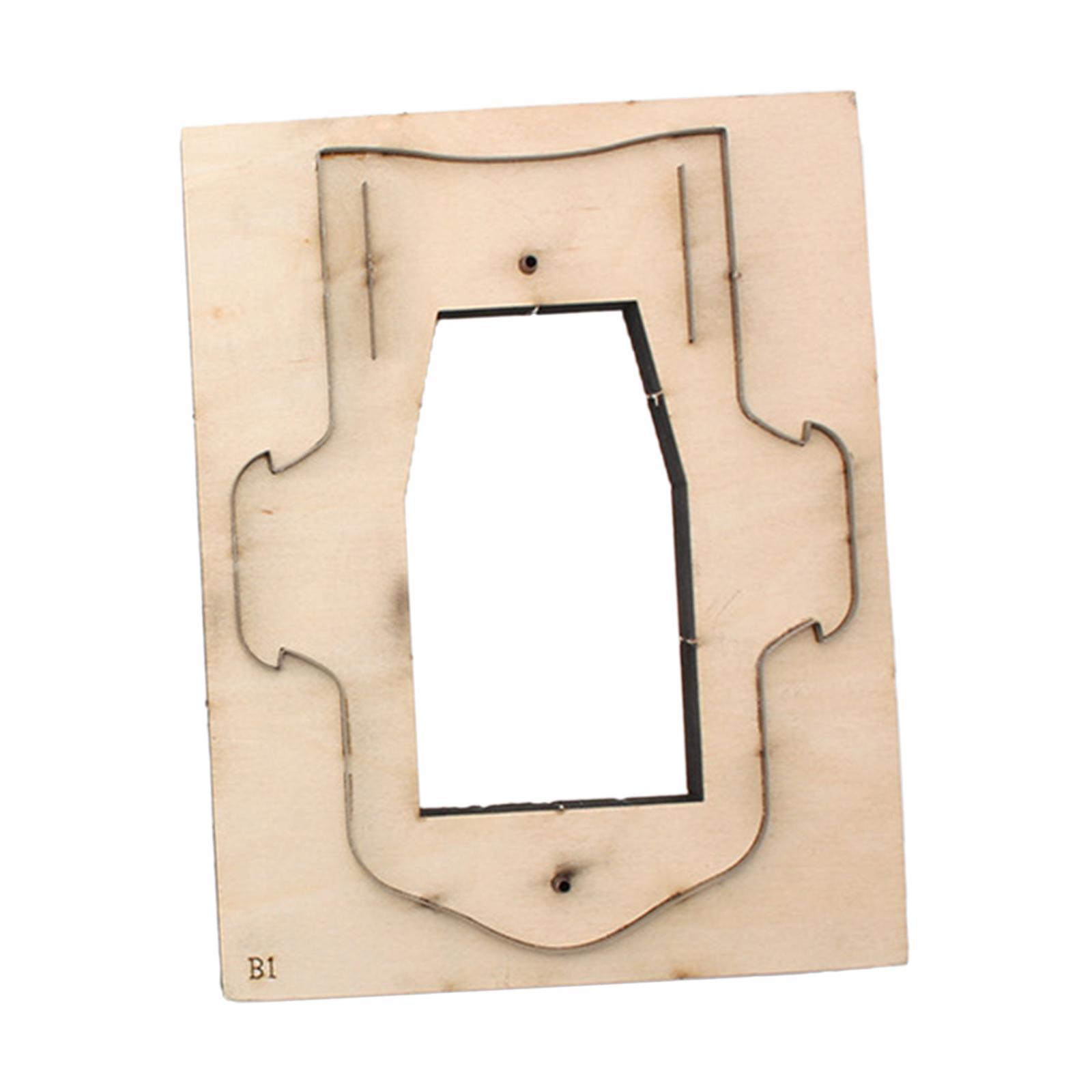 Card Bag Templates Wooden Steel Rule Making Stencil Leather Wallet Template