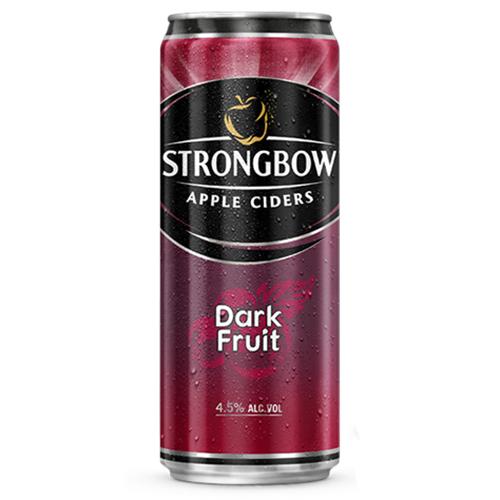Lon Strongbow vị Dark Fruit Dâu Đen 330ml
