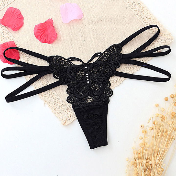 Quần lót lọt khe nữ QL9606 - Quần lót lọt khe ren hở đáy gợi cảm - Quần chip ren sexy - Quần lót lọt khe sexy
