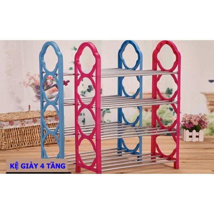 Combo 3 Kệ để giày dép đa năng 4 tầng cao cấp chất lượng