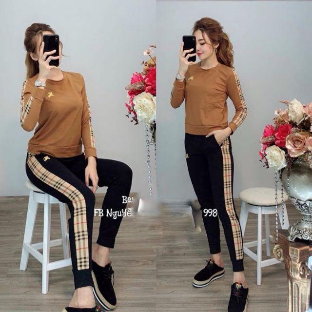 ĐỒ BỘ THU ĐÔNG NỮ THUN COTTON MẪU MỚI