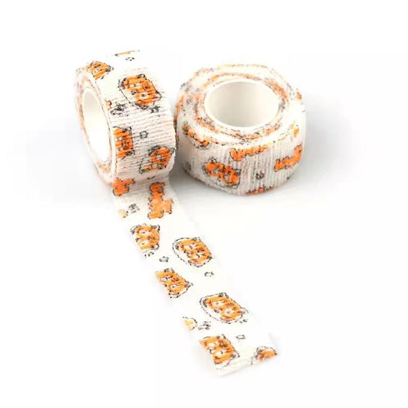 Thể thao tự dính bọc băng b băng đàn hồi ngón tay khớp đầu gối dụng cụ thể thao palm first sid kit chống ngón tay bảo vệ Color: White