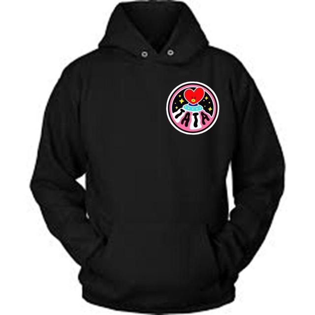 Áo hoodie nam nữ Tata đen có bigsize đến hơn 100kg