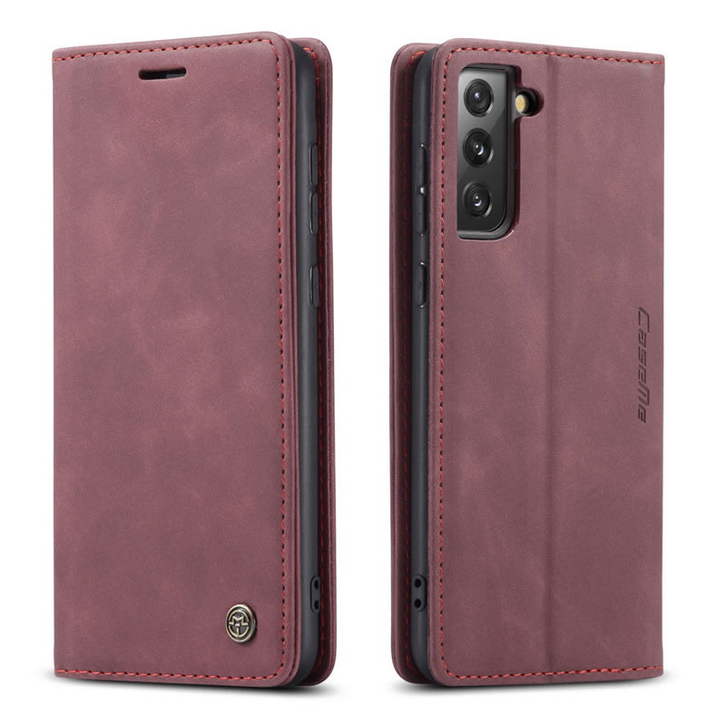 Bao da dạng ví dành cho Samsung Galaxy S21 Plus chính hãng Caseme - Hàng Nhập Khẩu