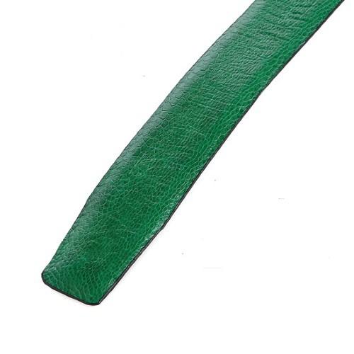 Dây nịt nam da đà điểu Huy Hoàng bản lớn màu xanh lá HC4475
