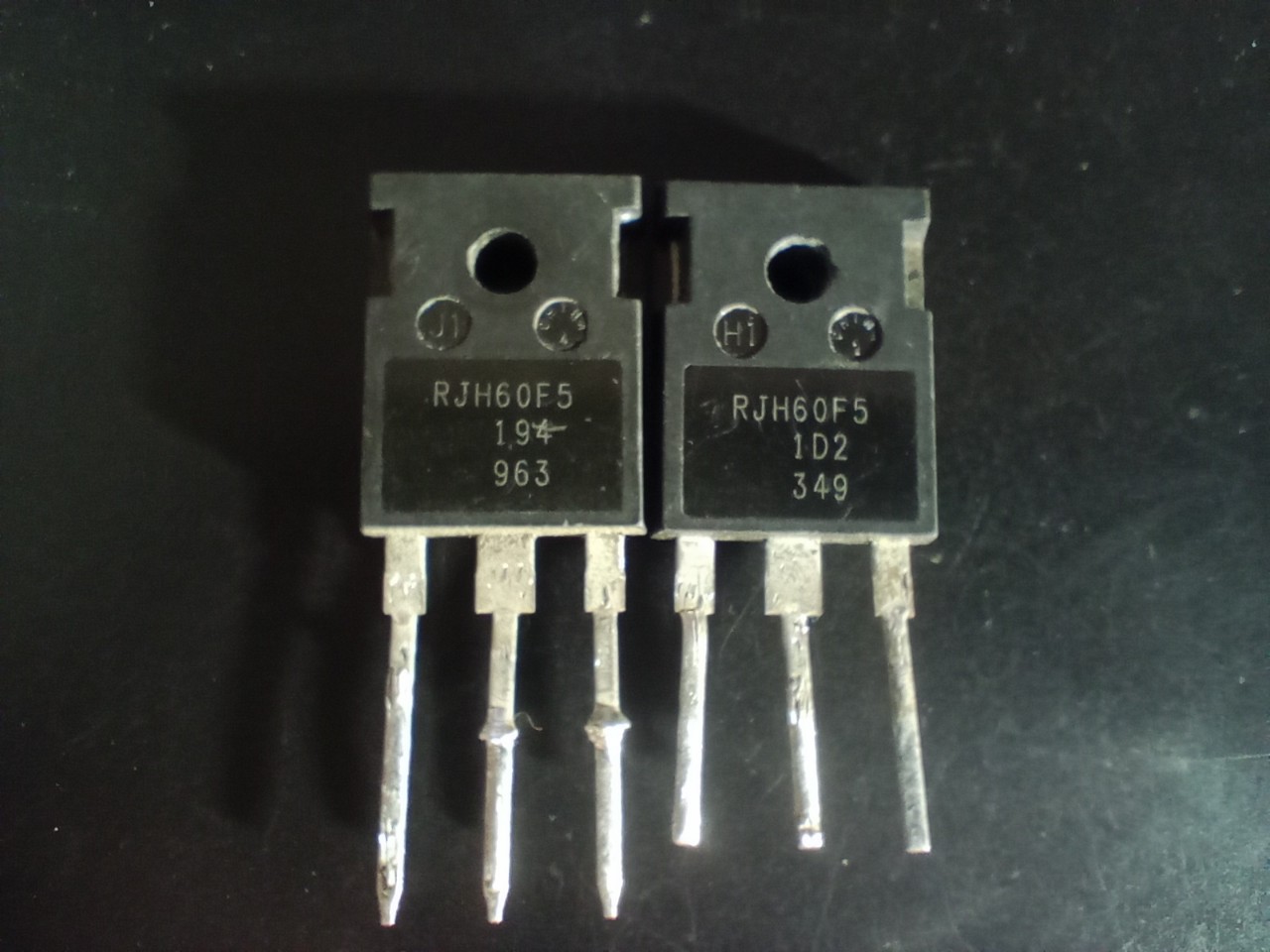 RJH60F5 60F5 IGBT máy hàn, bếp từ 80A 600V tháo máy chất lượng tốt