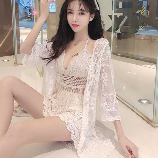 Set bộ đò bơi len móc sang chảnh có bán rời