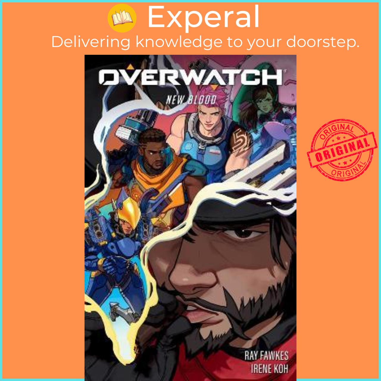 Sách - Overwatch: New Blood by Ray Fawkes (US edition, hardcover)