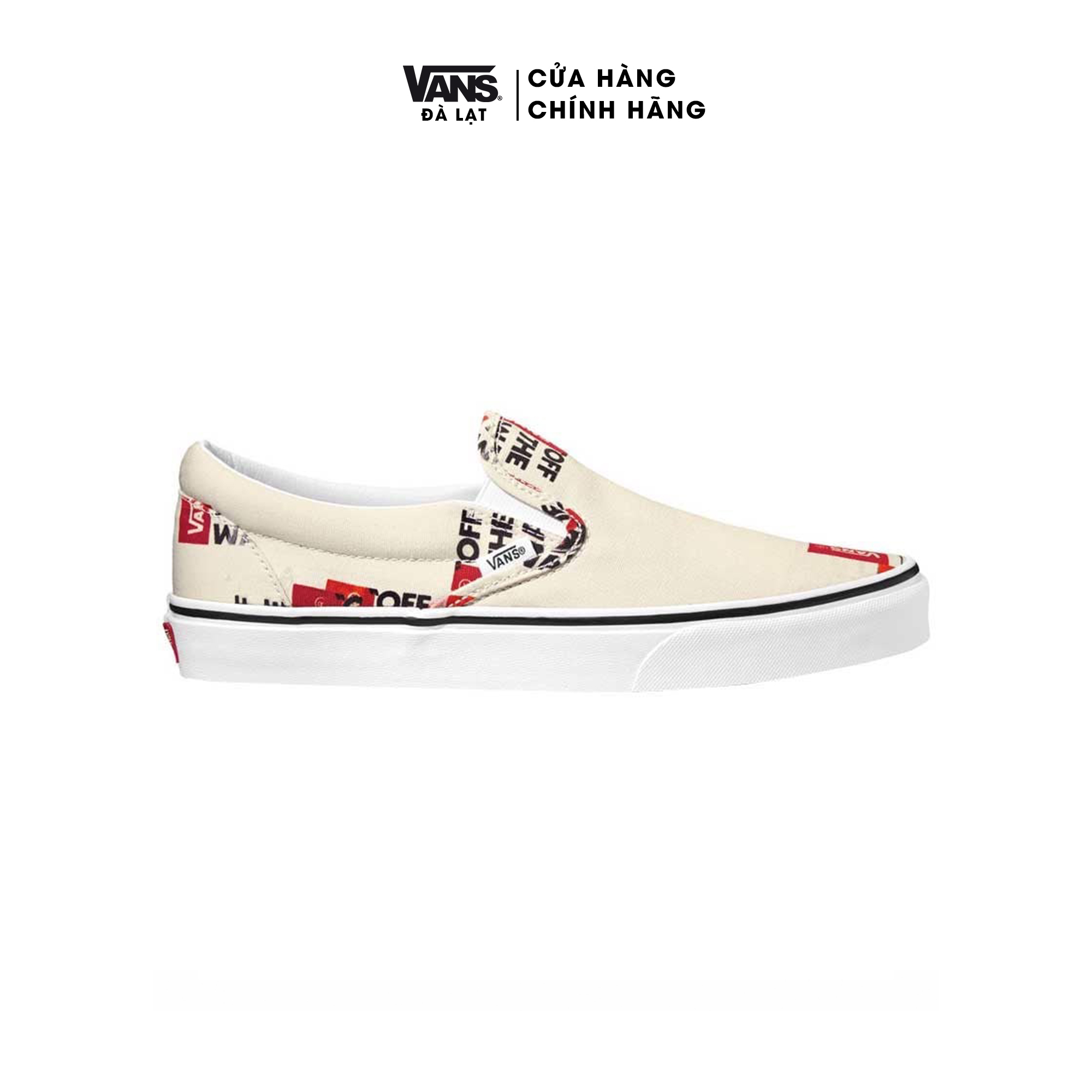 Giày Vans Classic Slip-On Packing Tape Blanc/ True White VN0A4U38WN4