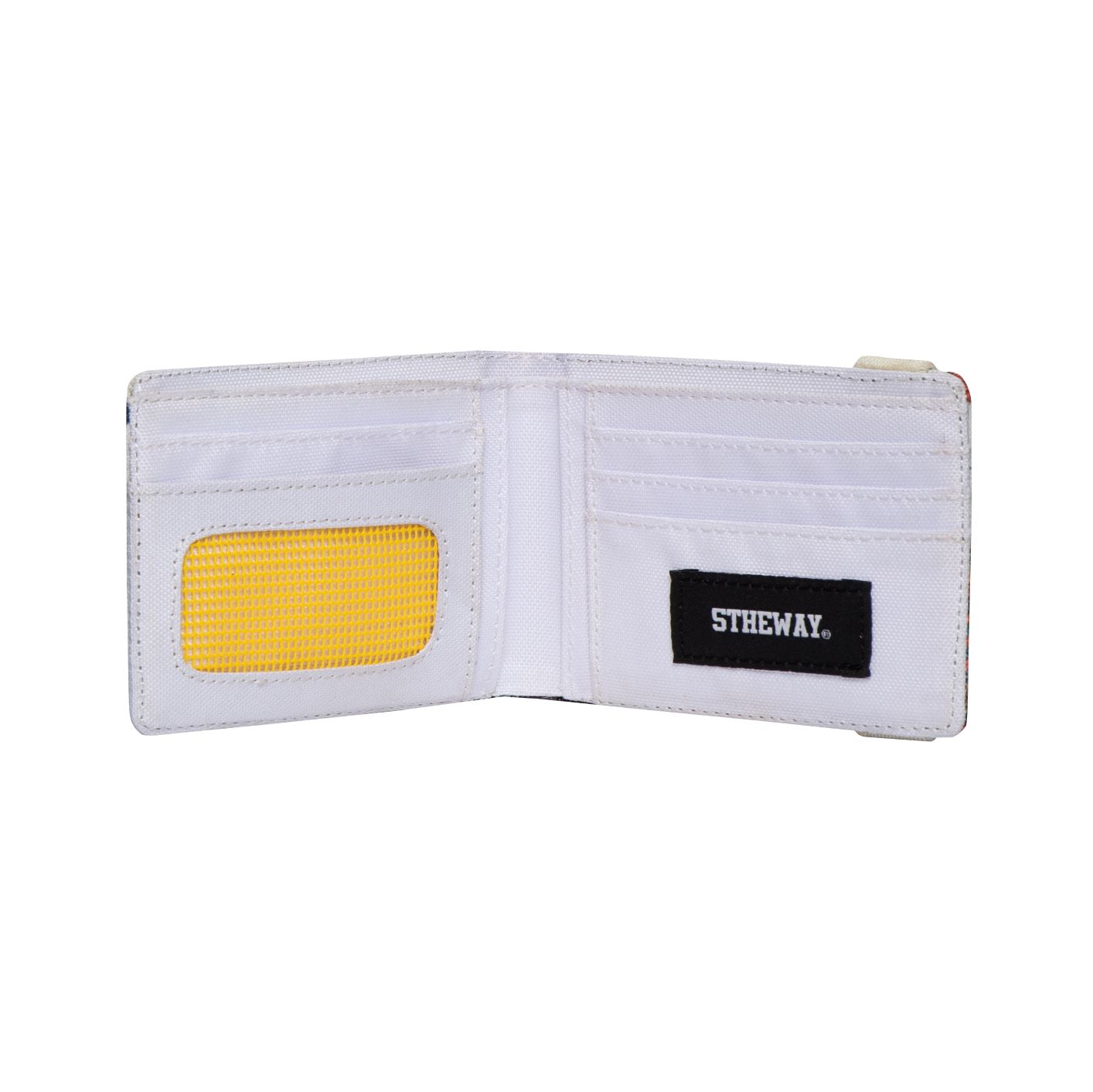 5THEWAY /butterfly/ BI-FOLD WALLET in WHITE aka Ví Ngắn Trắng