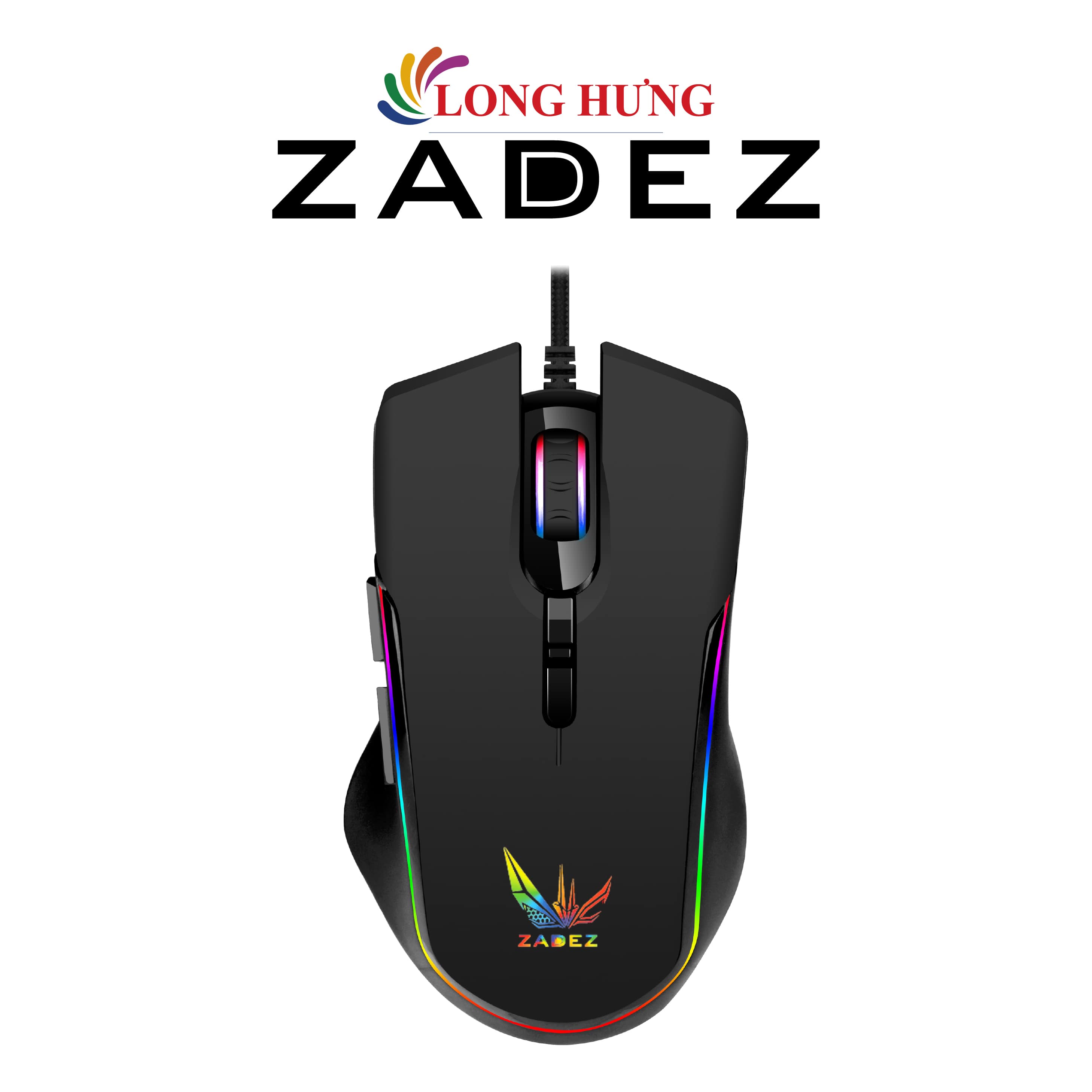 Chuột có dây Gaming Zadez G-156M - Hàng chính hãng