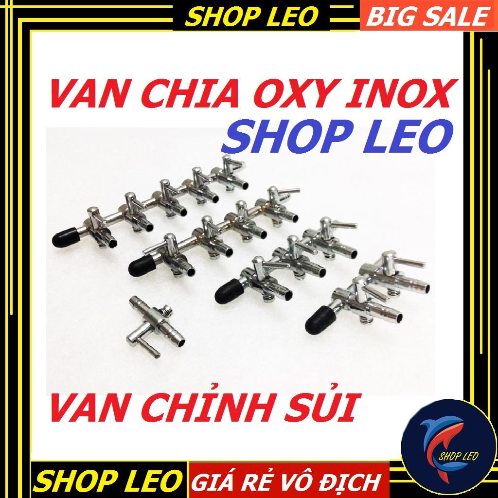 Đầu chia sủi OXY INOX Siêu bền - phụ kiện máy sủi - thủy sinh -hồ cá cảnh - shopleo