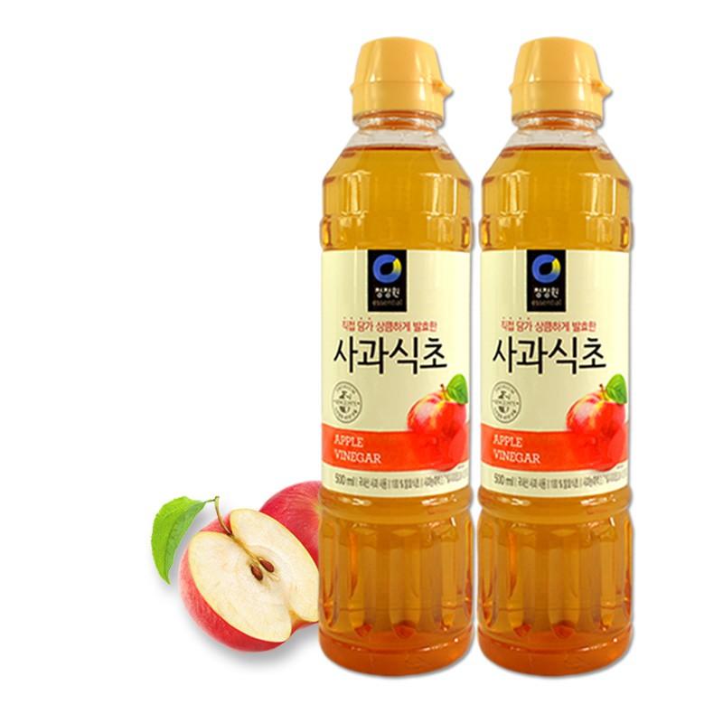Giấm Táo Hữu Cơ Hàn Quốc DAESANG 500ml