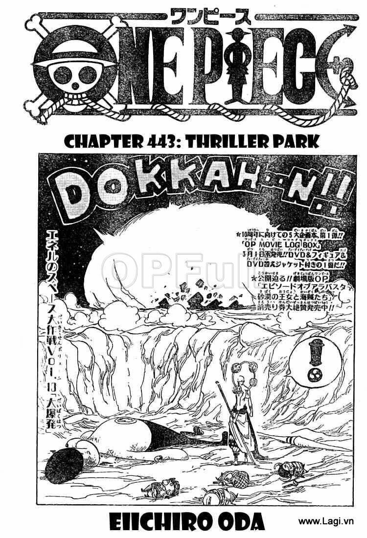 đảo hải tặc - one piece chapter 443 1