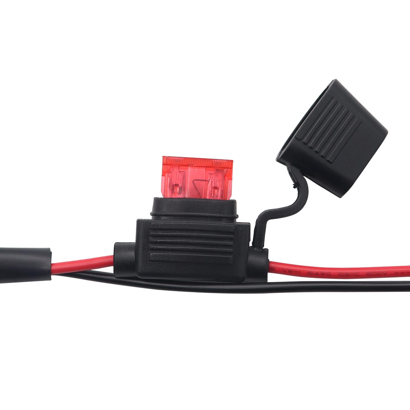 5V 4.8A Dual USB Car Charger Switch Panel 2 Ports Cigarette Lighter Socket 12V 24V Power for Car Truck Marine Boat