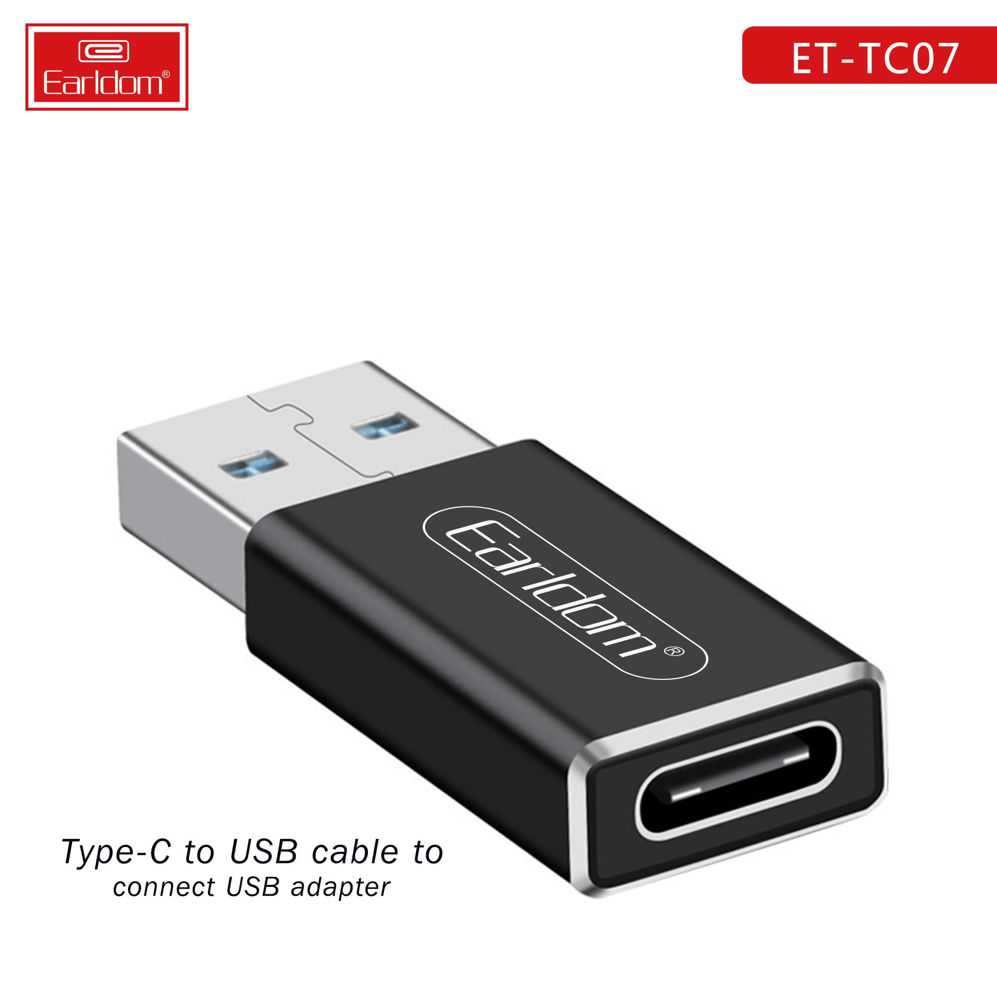Hình ảnh Đầu Chuyển USB Type C to USB 3.0 Earldom TC07 - Hàng Chính Hãng (Màu Ngẫu Nhiên)