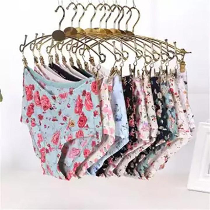 Combo 5 Quần Lót Nữ Điều Hòa Thông Thoáng Họa Tiết In Hoa Đẹp Mắt-Ngẫu Nhiên