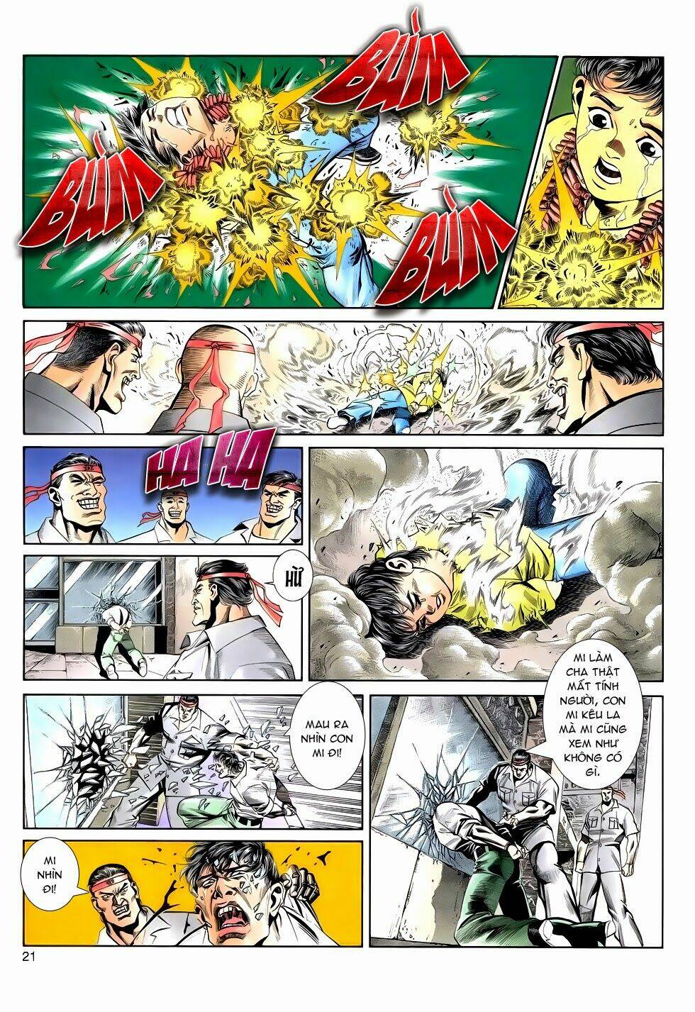 long hổ phong bạo chapter 1 21