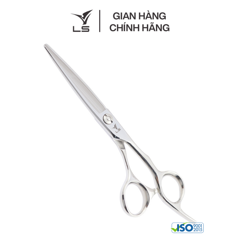 Kéo chuốt tóc LS lưỡi cong offset vênh đỡ ngón cố định JPS3