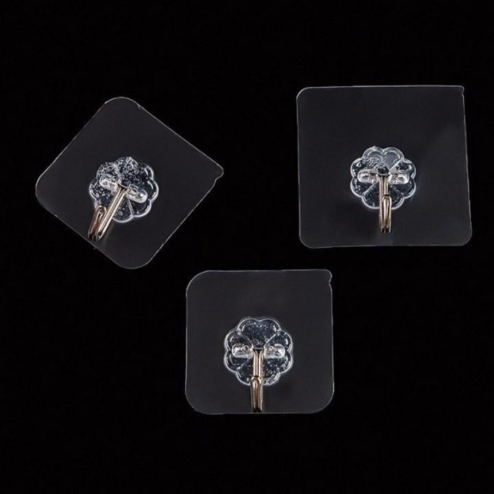 Bán Sỉ Set 2 Móc Treo Trong Suốt Dán Tường Chất Lượng Loại 1 T10 88037 Tiện Ích Việt Nam 99