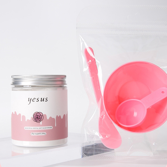 Bột mặt nạ hoa hồng trắng da giảm nám Yesus Rose Mask Powder Thái Lan 200g